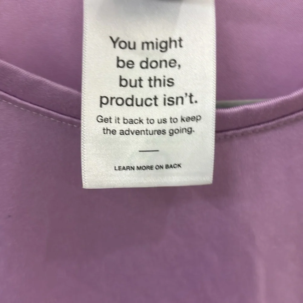The North Face Women’s Lavender Crew Neck Tee - Picture 4 of 6